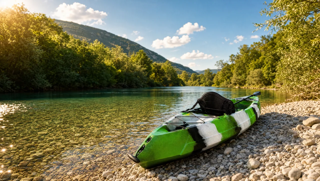 Single one-seater kayak